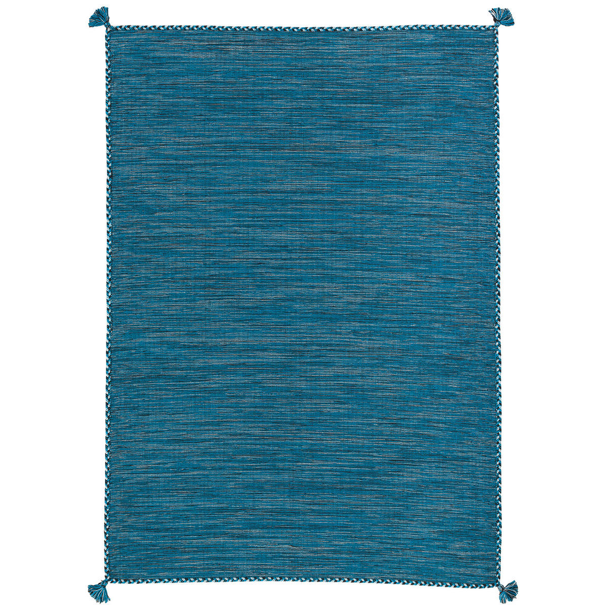 NATUR TEPPICH KELIM PRICO - Petrol, Textil (120/180cm) - Pergamon