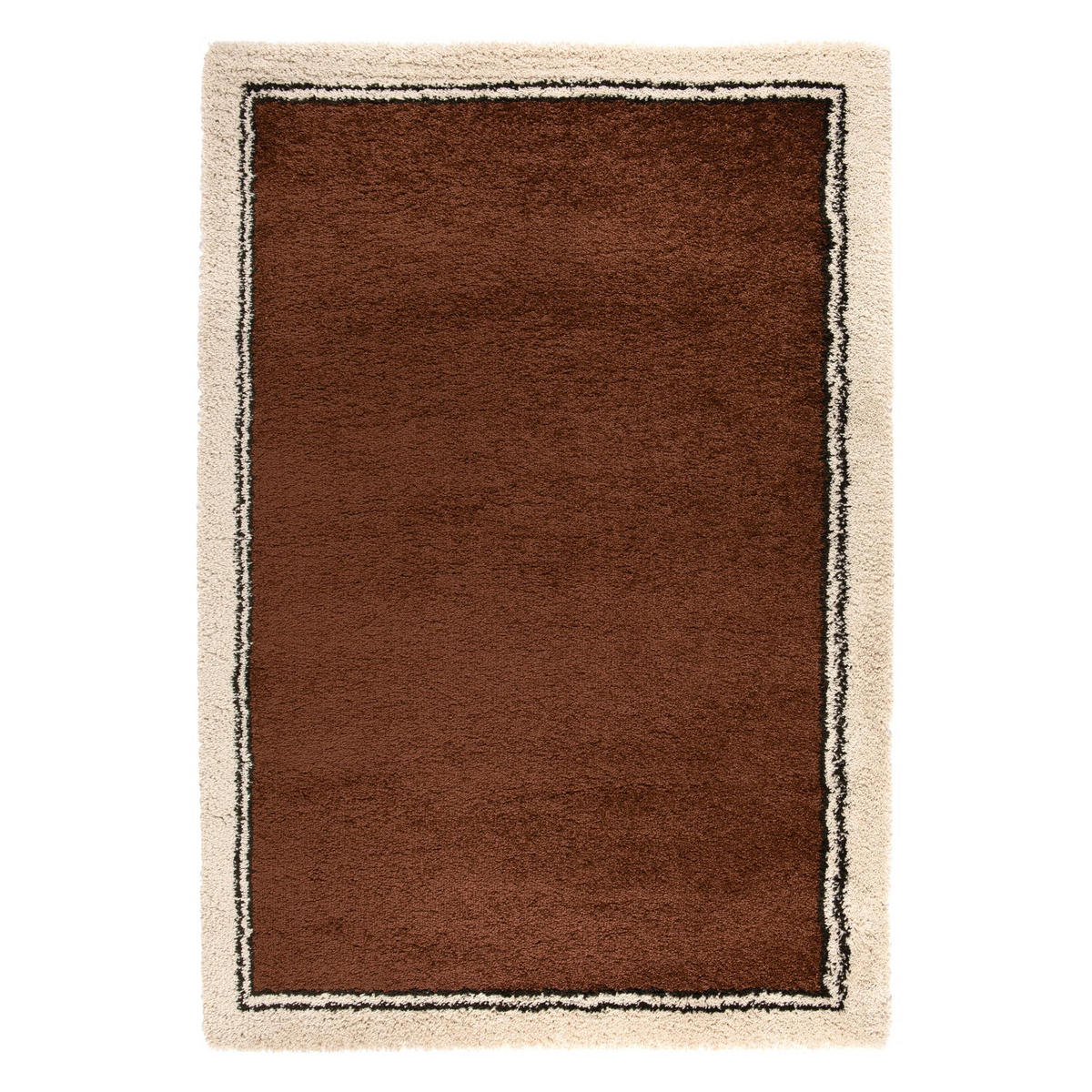 TEPPICH Many tabakfarben 160 x 230 cm - Braun, Textil (160/230cm) - Vivaraise