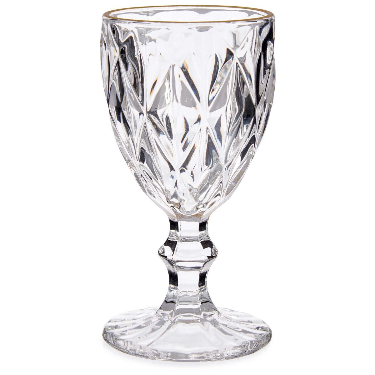 WASSERGLAS 254 ml 6er-Set - Transparent, Glas (254L) - Vivalto