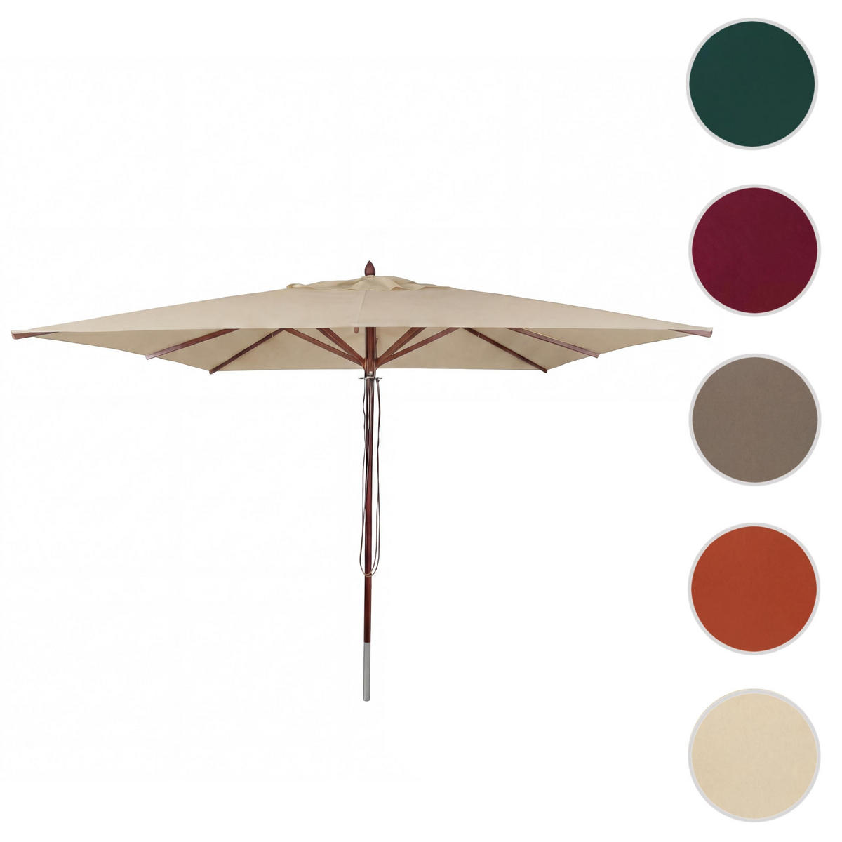 SONNENSCHIRM C57B Creme - Creme, Textil (400/400cm) - MCW