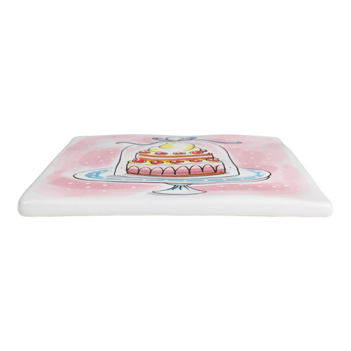 FLIESE Blond Torte in Bunt - 13cm - Multicolor, Keramik (13/0.5/13cm) - Blond Amsterdam