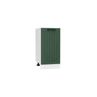 UNTERSCHRANK D40 P/L - Arvion - Stilvolle Aufbewahrung - Grün, Holz/Metall (40/82/52.4cm) - ROYAL24_MARKT