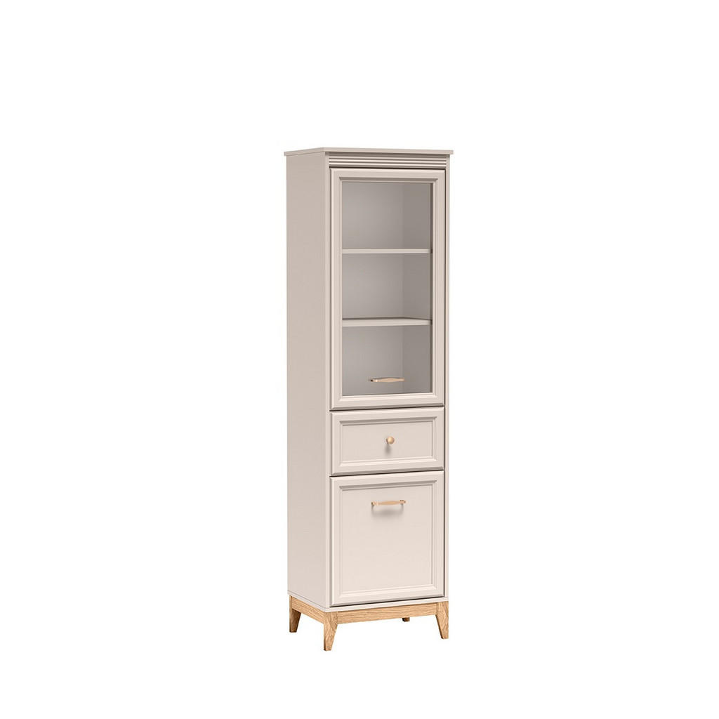 MASSENO VITRÍNA CUNEO 55/193/40,5 cm Kašmír