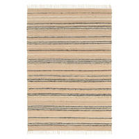 TEPPICH handgefertigt Naturmaterialien beige - Beige, Naturmaterialien (160/230cm) - AFK Living