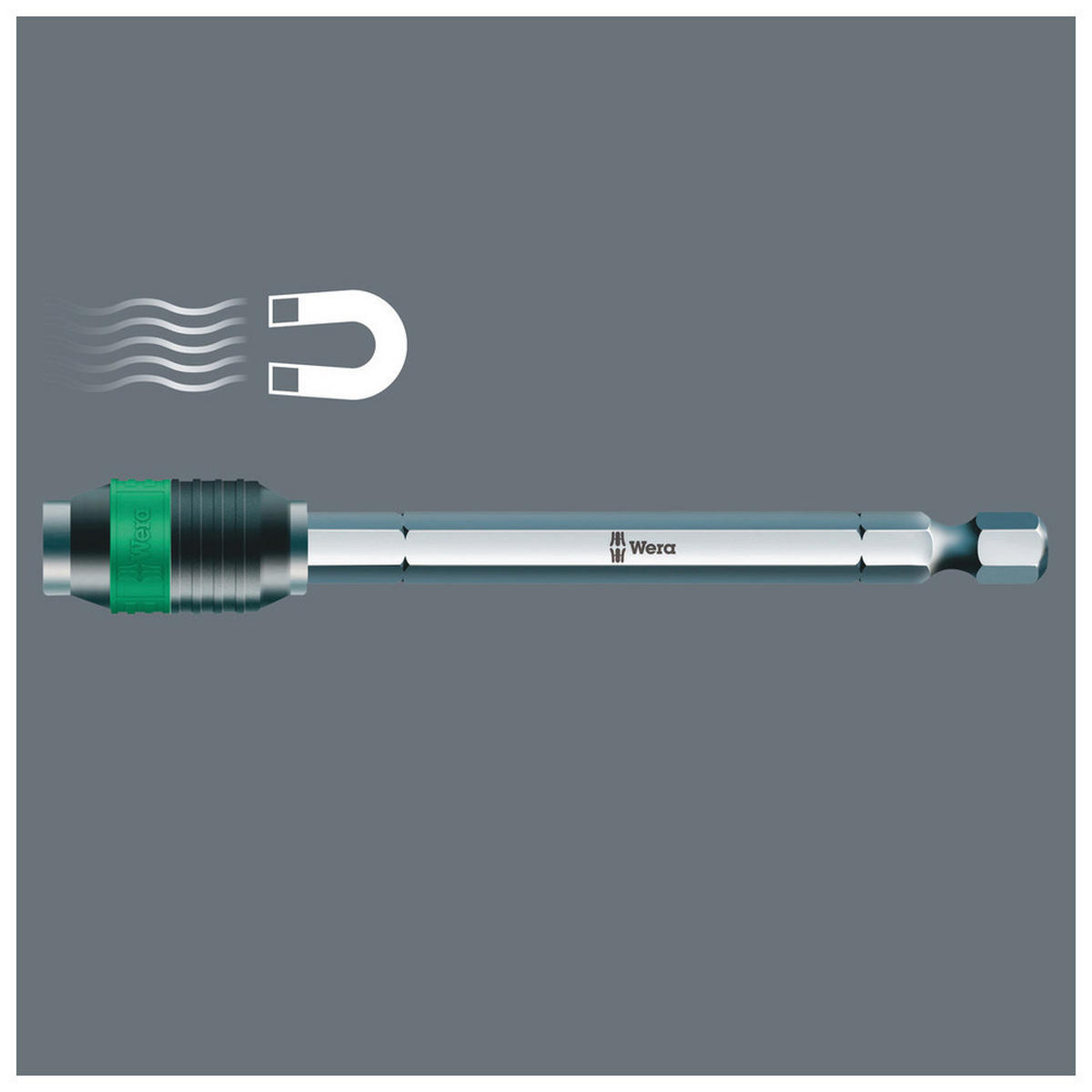 RAPIDAPTOR Universalhalter 889/4 R, lange Ausführung, 100 mm - Multicolor, Kunststoff (109/40/40cm) - Wera
