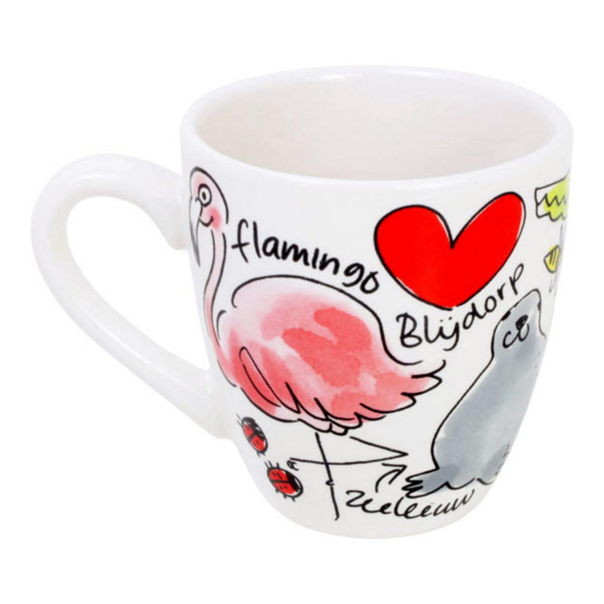 MINI-BECHER Blijdorp Tierpark in Bunt - 200 ml - Multicolor, Keramik (0.2L) - Blond Amsterdam