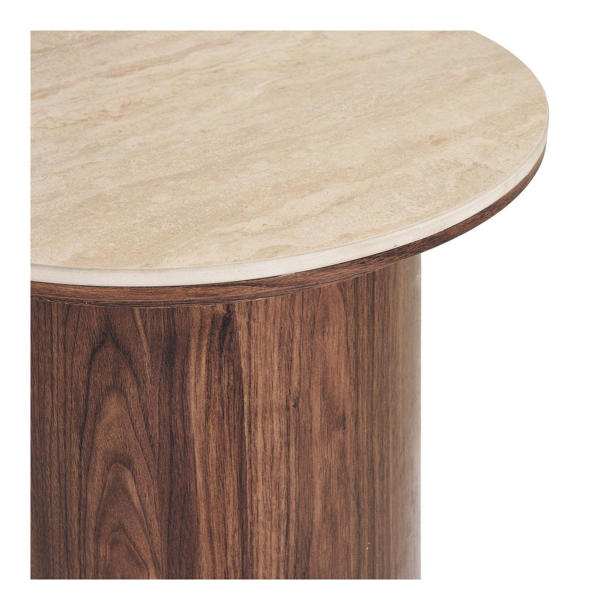 SIDOBORD Minamata 45 x 45 x 50 cm – grå - Grå, Träbaserade material (45/45/50cm) - ebuy24