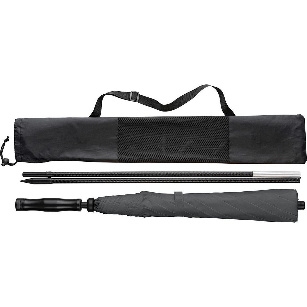 SONNENSCHIRM 147/147/71 cm - Grau, Kunststoff (147/147cm) - FARE