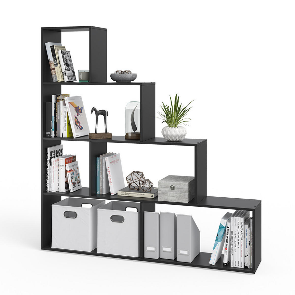 Schwarz, Holzwerkstoff (163/155/29cm) - Vicco