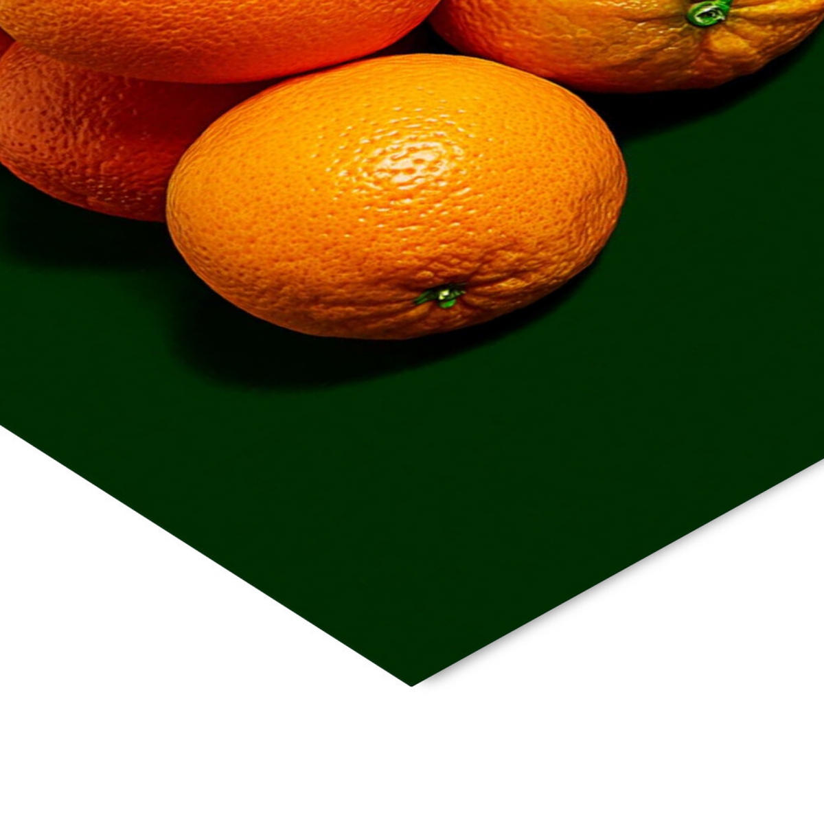 POSTER mit Rahmen Supermercat - Odd orange out - Eichefarben/Grün, Holz/Papier (30/40cm) - Poster&Frame