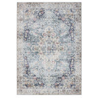 VINTAGE-TEPPICH George waschbar 140x200 cm - Blau, Kunststoff (140/200cm) - benuta