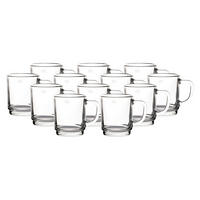 GLASTASSEN KAFFEEGLÄSER Pub transparent 0,2 l 12er Set - Transparent, Glas (0.2L) - Pasabahce