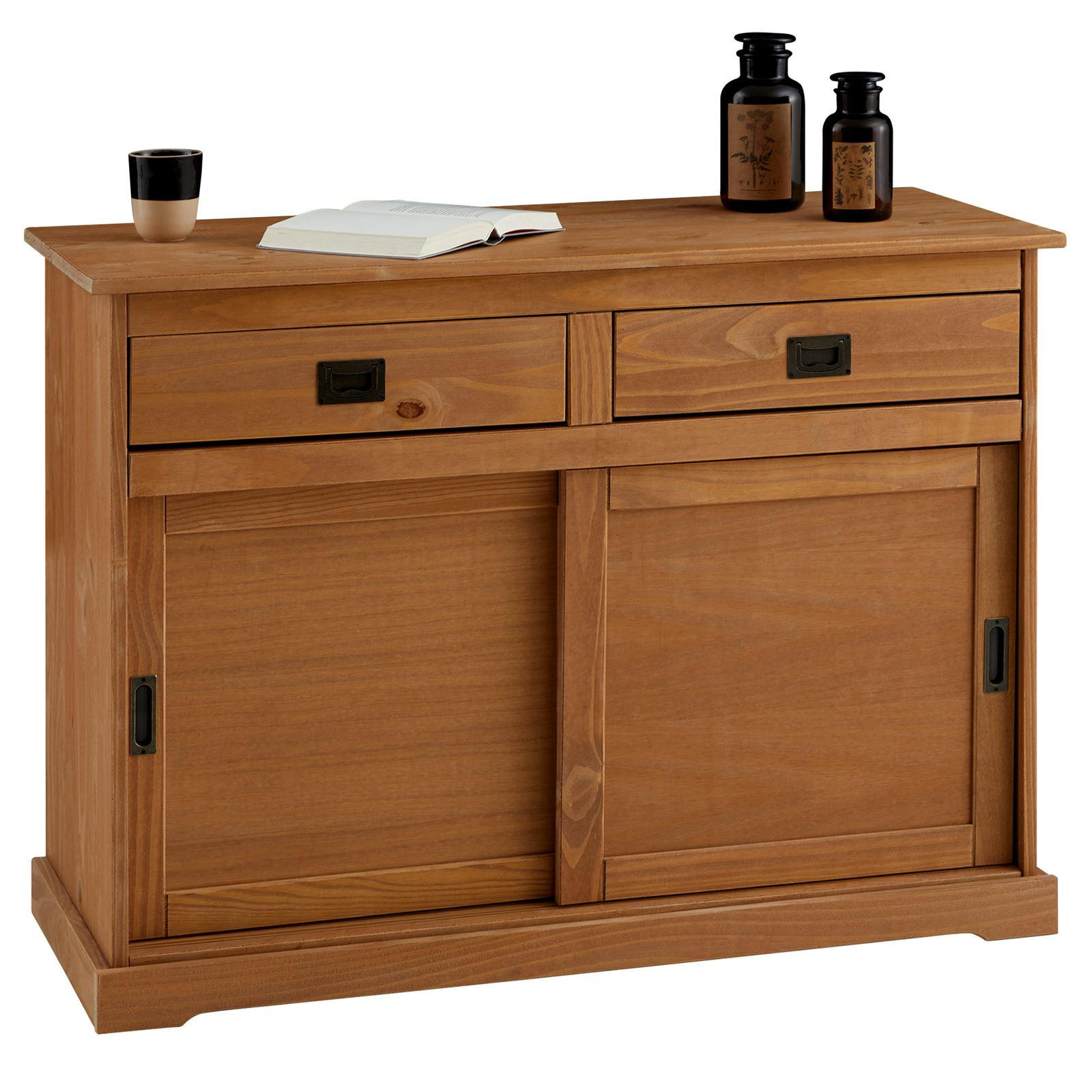 Idimex Kommode Braun 110x84x46 cm