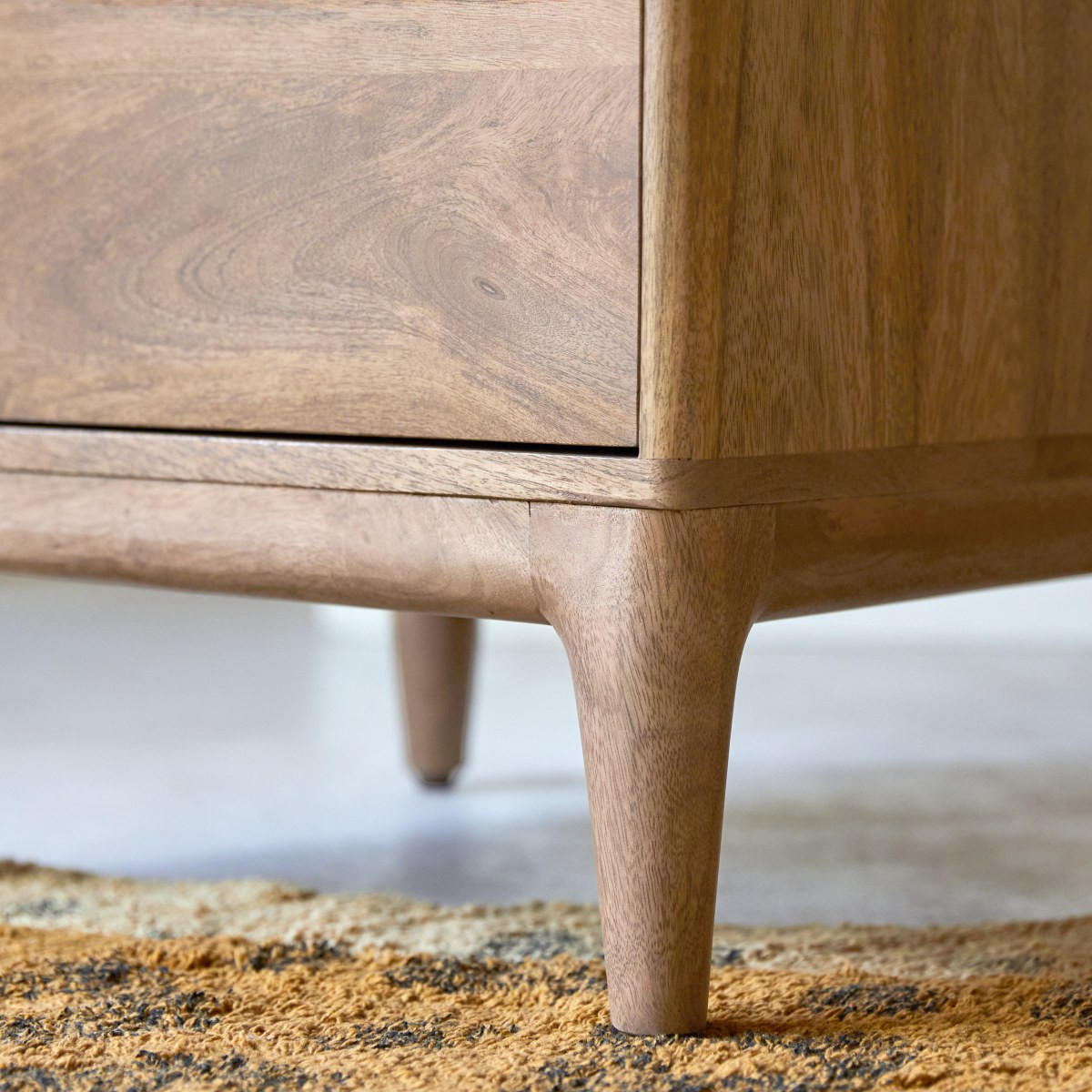 KINDER-NACHTTISCH Gabrielle Braun aus Mango - Braun, Holz (45/63/40cm) - Tikamoon