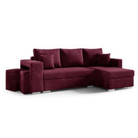 ECKSOFA Bordo OLI Mit Hockern Rechts - Multicolor, Textil (143/243cm) - Sepro Meble