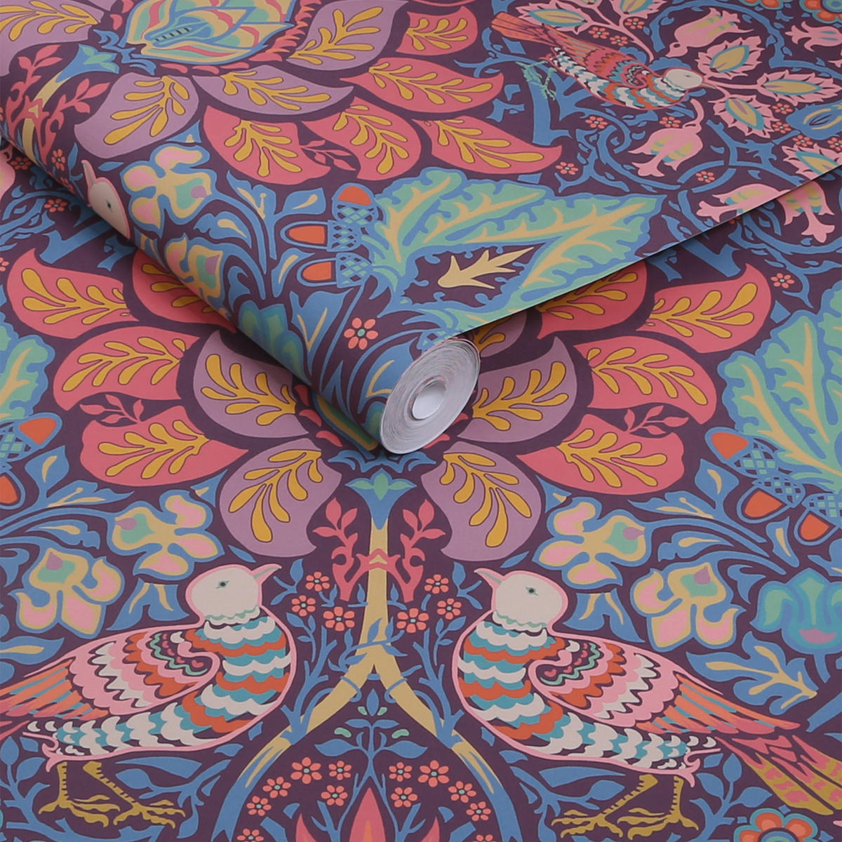 TAPETE Carnival - Lila, Papier/Kunststoff (52/1000cm) - Graham & Brown