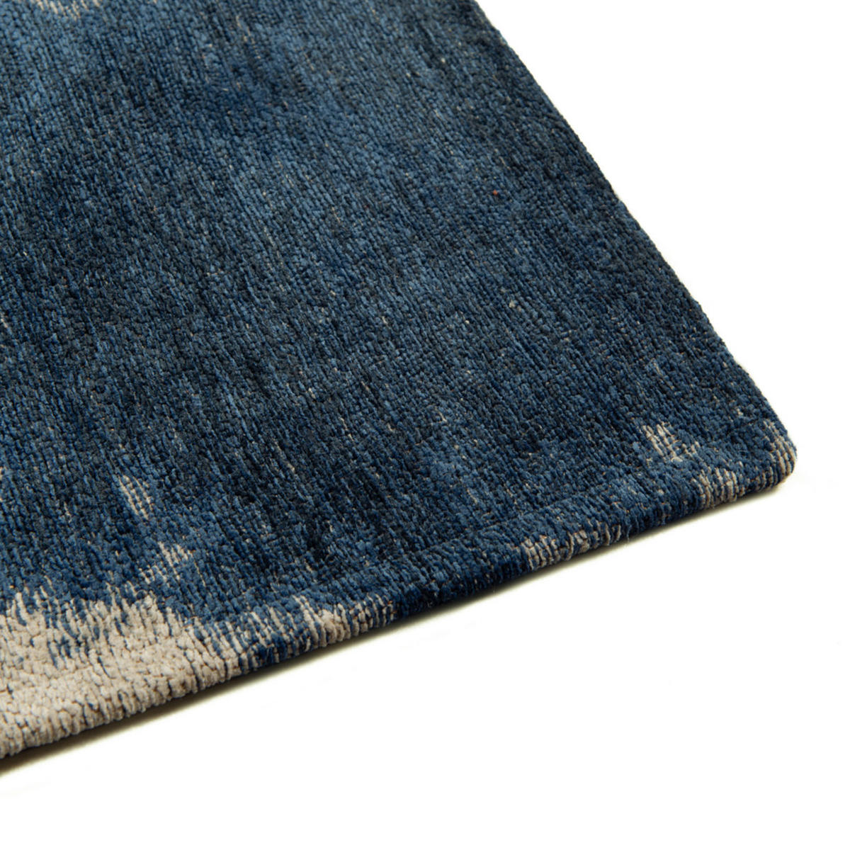 TEPPICH Paintball Curacao 80/150 cm - Blau, Textil (80/150cm) - Lola&Moi