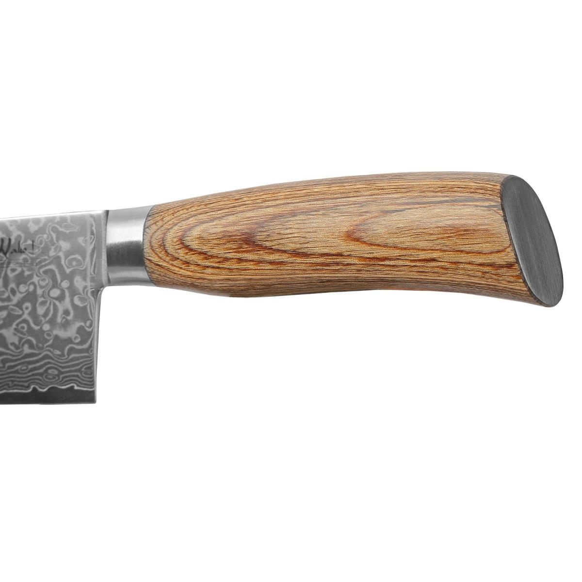 CHEFMESSER 20 cm - Braun, Holz/Metall (34cm) - Wakoli
