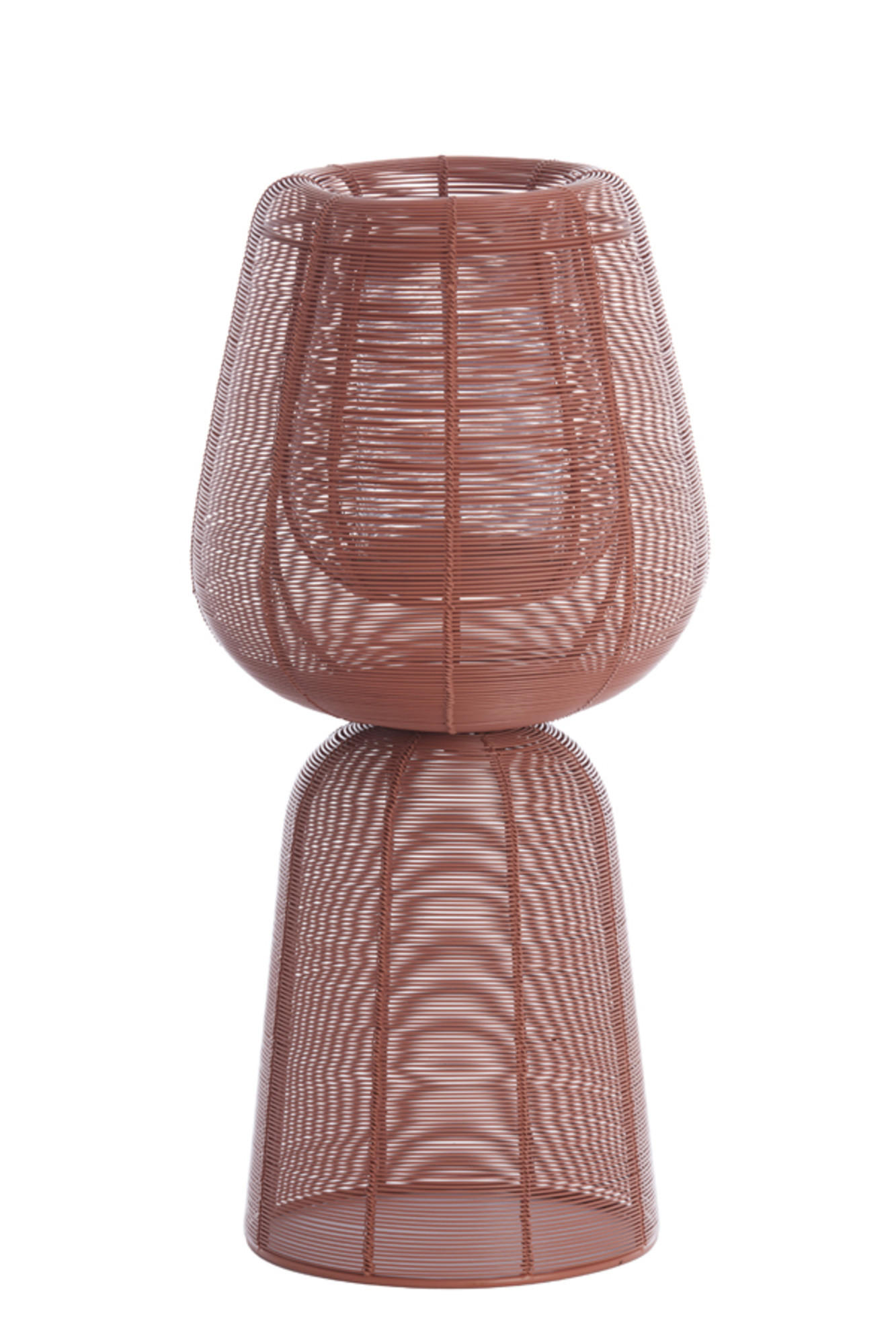 WINDLICHT Fellini Rosa Ø25/52,5 cm - Pink, Metall (25/52.5/25cm) - Light & Living