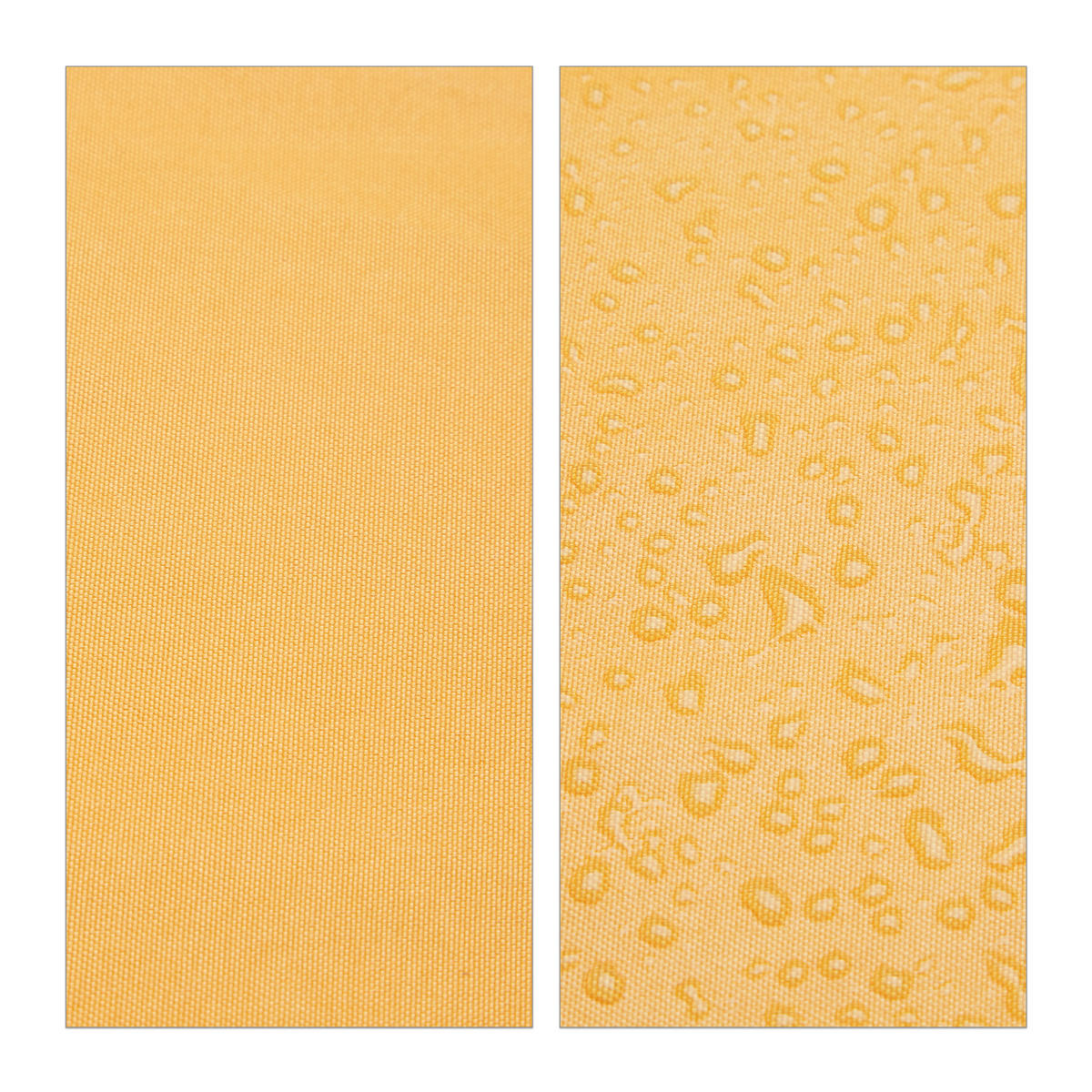 SONNENSEGEL - Gelb, Textil/Metall (250/350cm) - Relaxdays