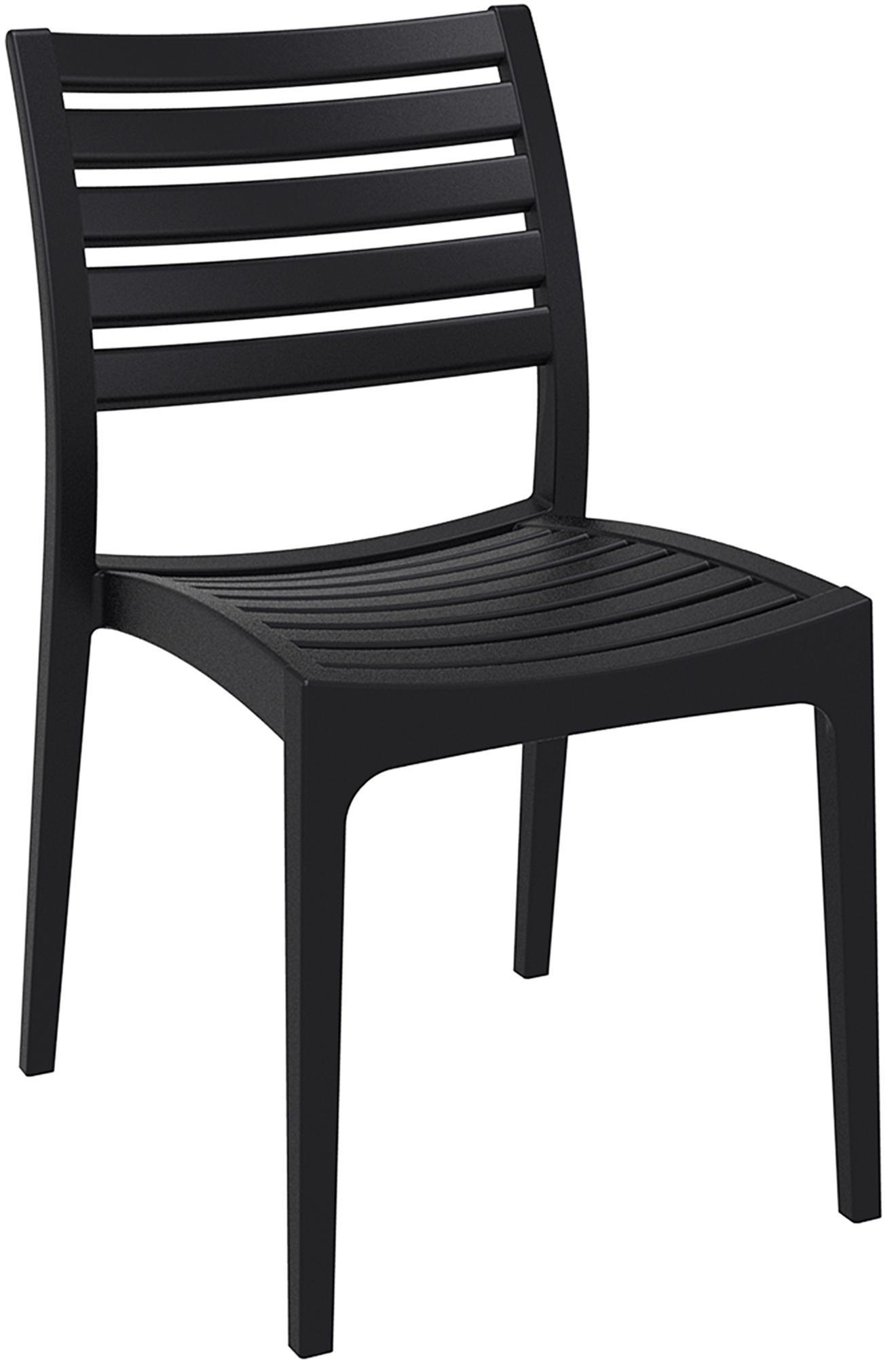 STUHL ArgonSchwarz - Schwarz, Kunststoff (48/82/58cm) - TPFGarden