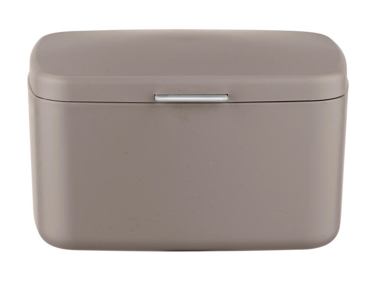 BEHÄLTER Barcelona 19,5/16/11 cm - Braun, Kunststoff (19.5/11/16cm)