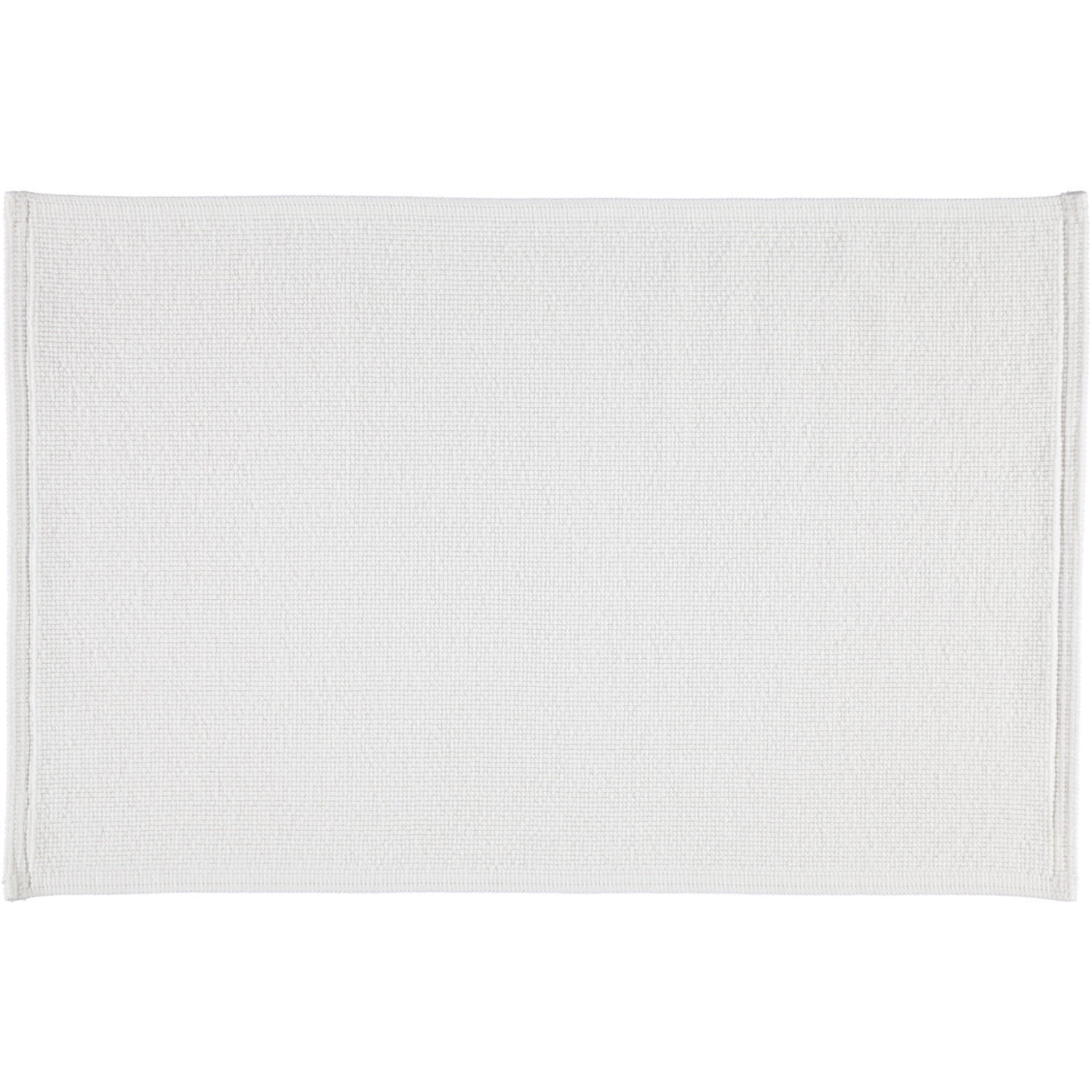 BADEMATTEN PLAIN WEISS - 01 - Weiß, Textil (60/90cm) - Rhomtuft