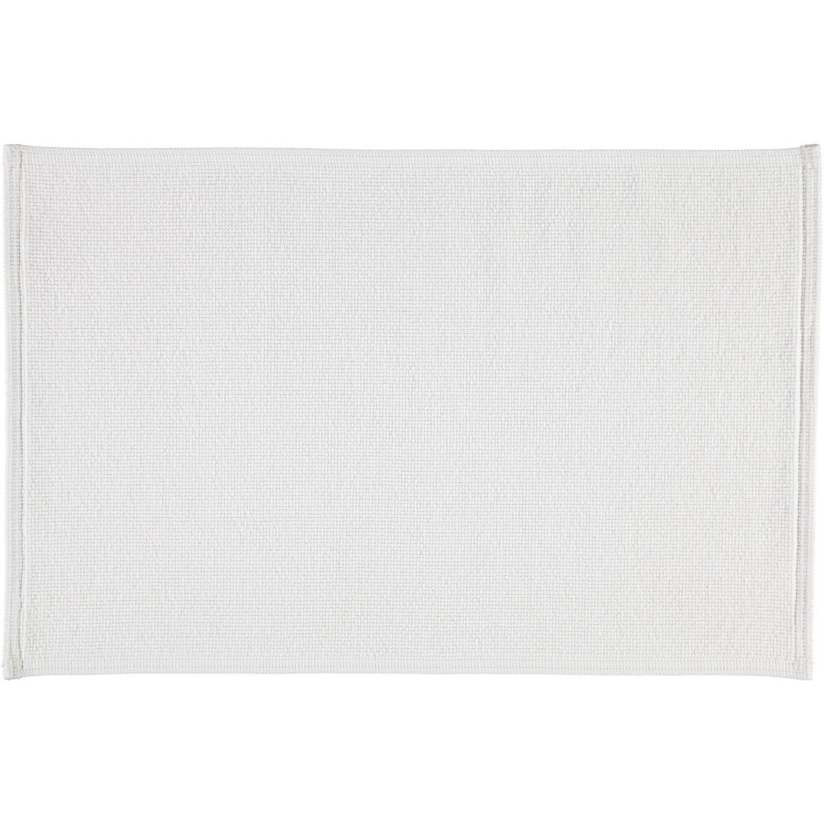 BADEMATTEN PLAIN WEISS - 01 - Weiß, Textil (60/90cm) - Rhomtuft