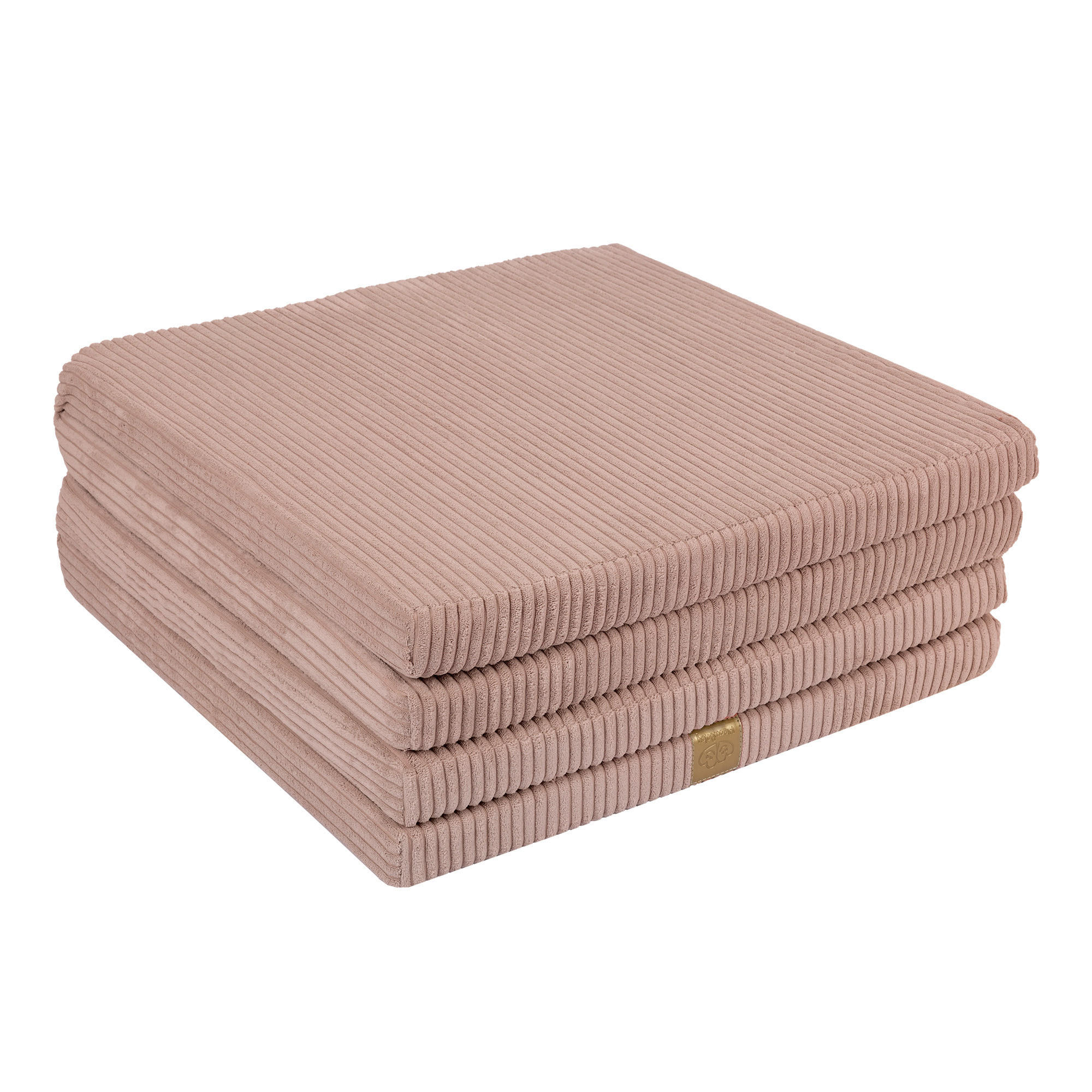 SPIELMATTE für Kinder, Quadratische, Aesthetic, Puderrosa - Rosa, Textil (120/120cm) - MeowBaby