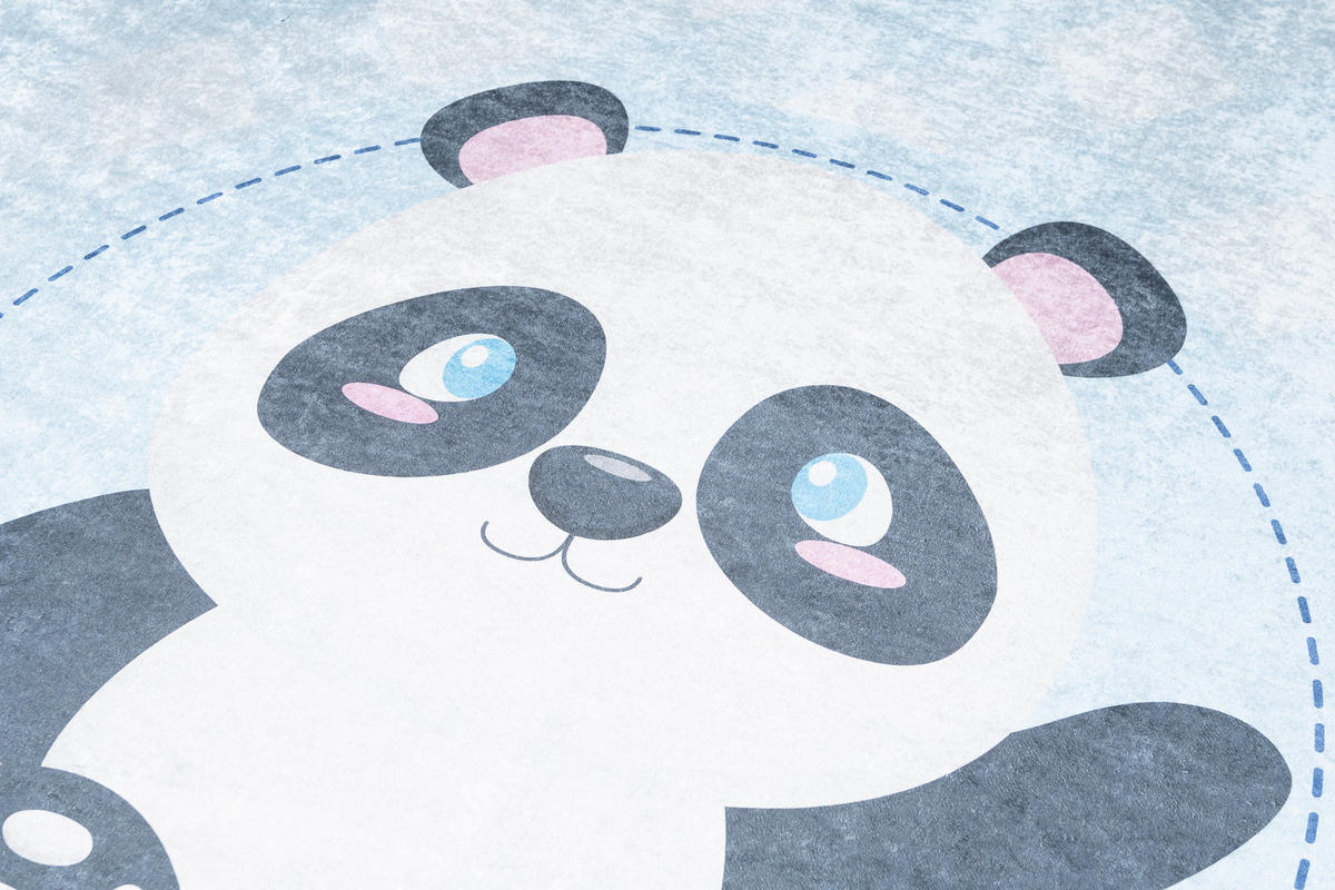 TEPPICH EMMA Blau 140/200 cm - Blau, Kunststoff (140/200cm) - Tapiso