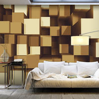 SELBSTKLEBENDE FOTOTAPETE 441/315 cm - Gelb, Kunststoff/Textil (441/1cm) - KUNSTLOFT