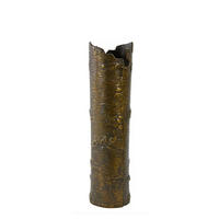 METALLVASE SERERO Ø10x40 cm, Metall, Antik Bronze - Bronzefarben, Metall (40cm) - Light & Living