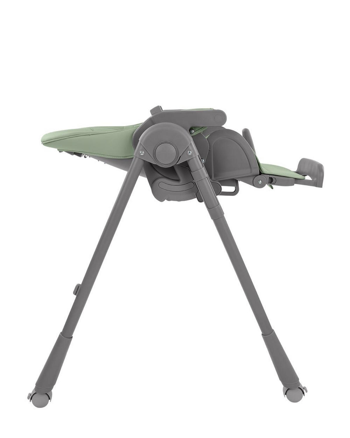 HOCHSTUHL Pastello 2 grün klappbar höhenverstellbar Ablagefach Räder - Grün, Metall (55/99/76cm) - Kikka boo