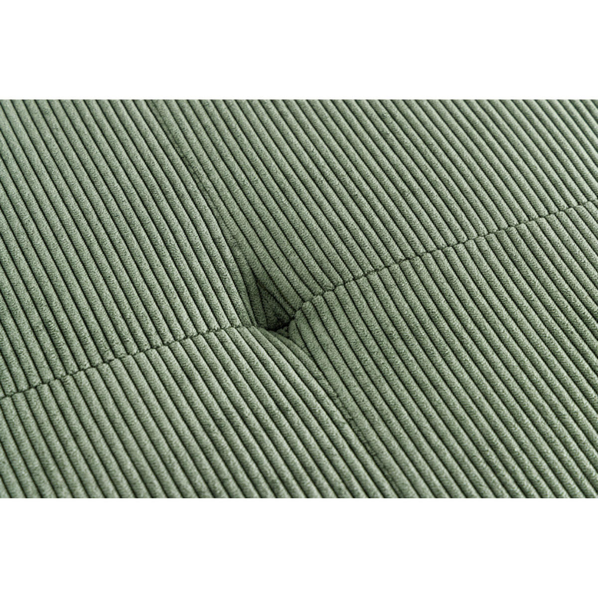 SITZBANK BOUTIQUE Cord Grün, Schwarze 100 cm - Grün, Textil/Metall (100/45/35cm) - riess-ambiente