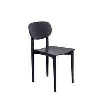 STUHL aus massivem Buchenholz in Schwarz SANDRO - Schwarz, Holz (43/80/50cm) - RNT By Really Nice Things
