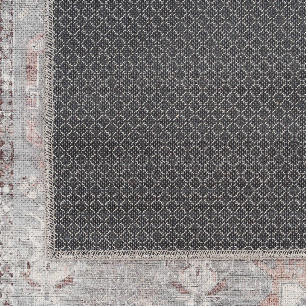 FLACHWEBETEPPICH Edelgrau - Grau, Textil (240/330cm) - Kukoon Rugs