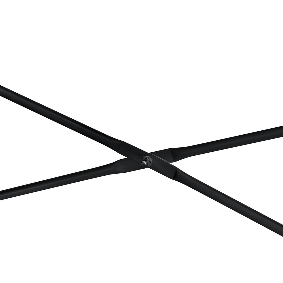 SCHREIBTISCH Røros - Eichefarben, Holzwerkstoff/Metall (60/120/72cm) - [en.casa]