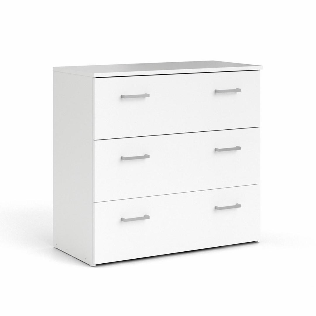 KOMMODE Weiß - Weiß, Holzwerkstoff (74/70/36cm) - ebuy24