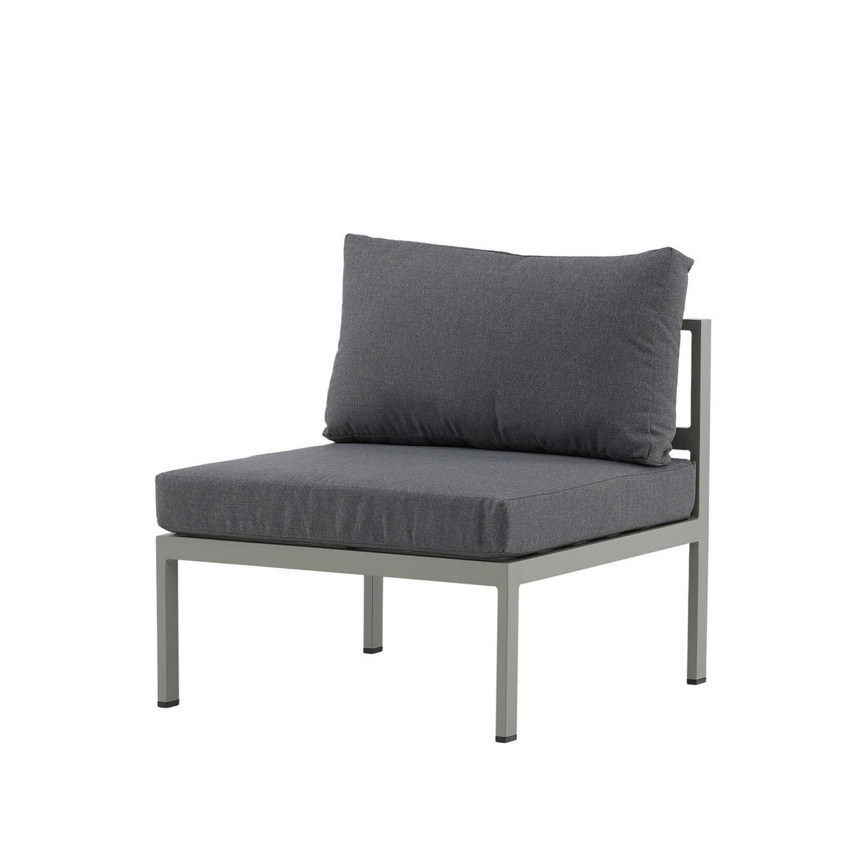 LOUNGESESSEL - Grün, Metall (70/65/74cm) - home24