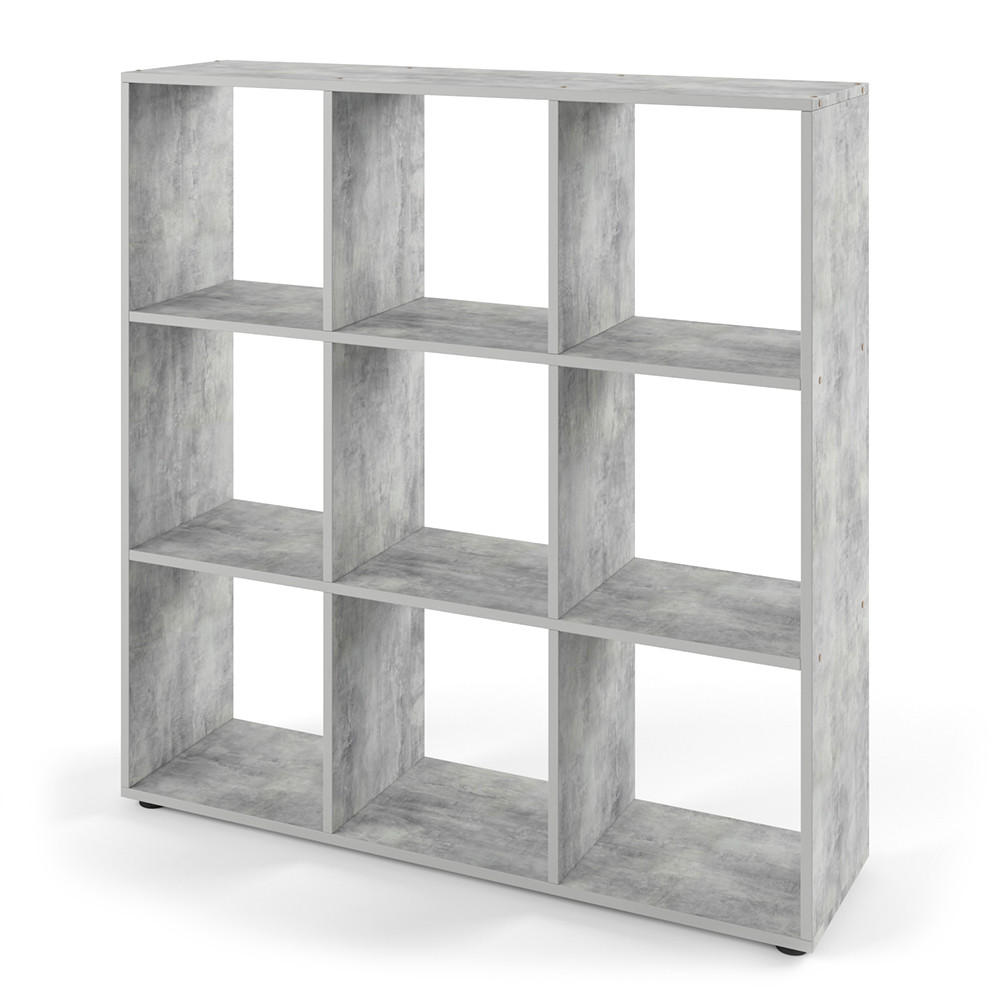 RAUMTEILER Nove Grau 104 x 108 cm - Grau, Holzwerkstoff (104/108/29cm) - Vicco