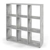 RAUMTEILER Nove Grau 104 x 108 cm - Grau, Holzwerkstoff (104/108/29cm) - Vicco