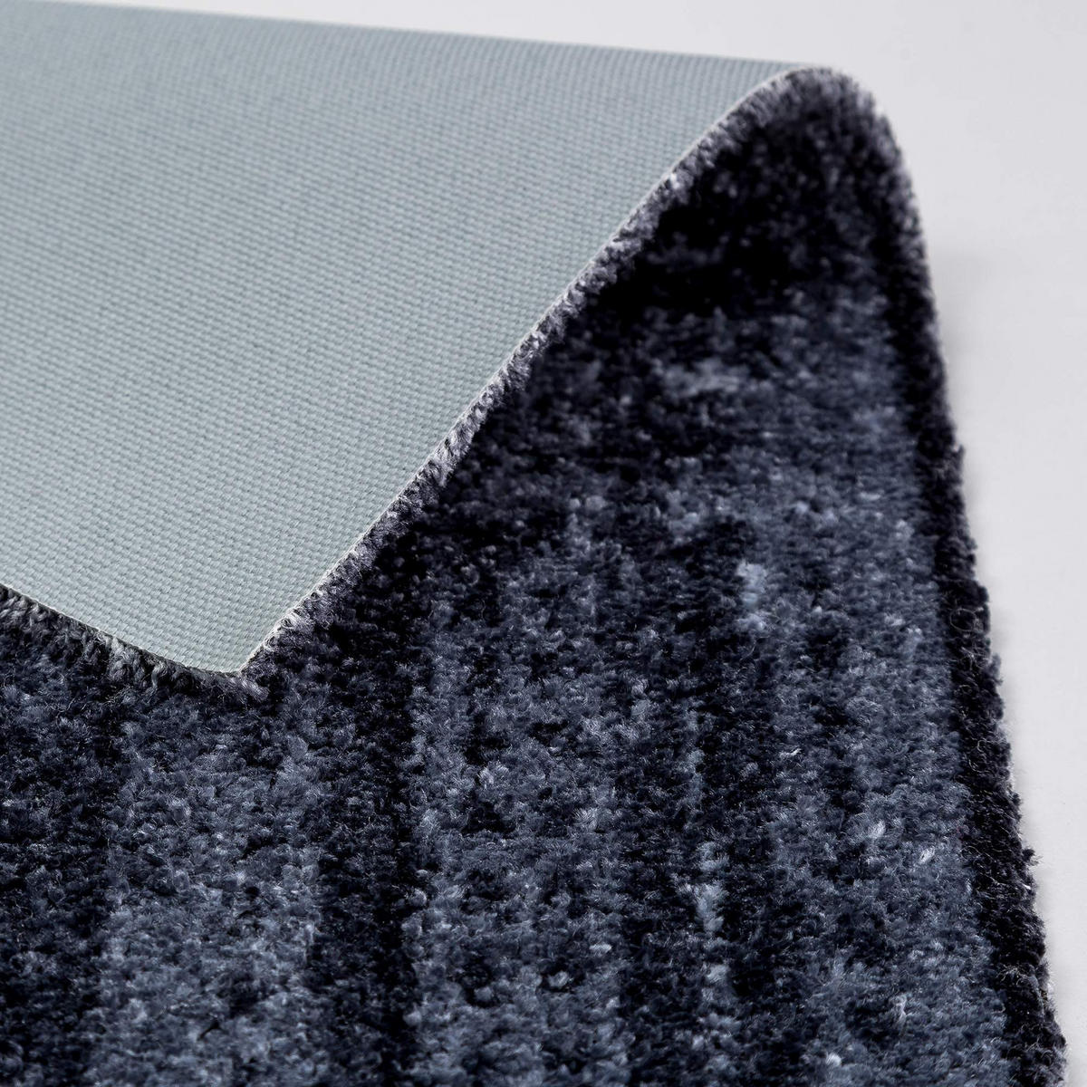 TEPPICH LÄUFER PURE & SOFT - Anthrazit, Textil (50/70cm) - Astra