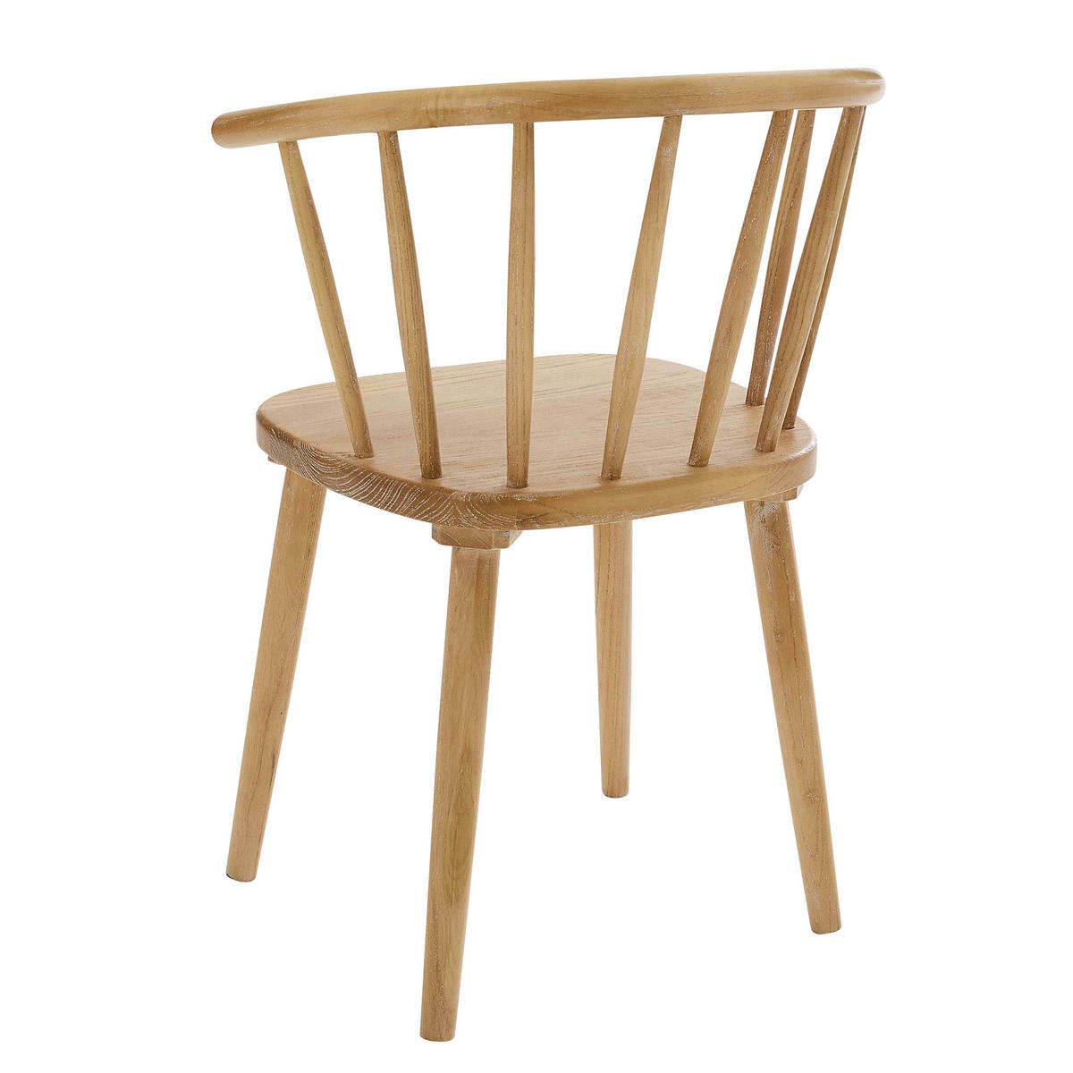 STÜHLE 2-tlg., Beigefarbe - Beige, Holz (42/76/44cm) - Oviala