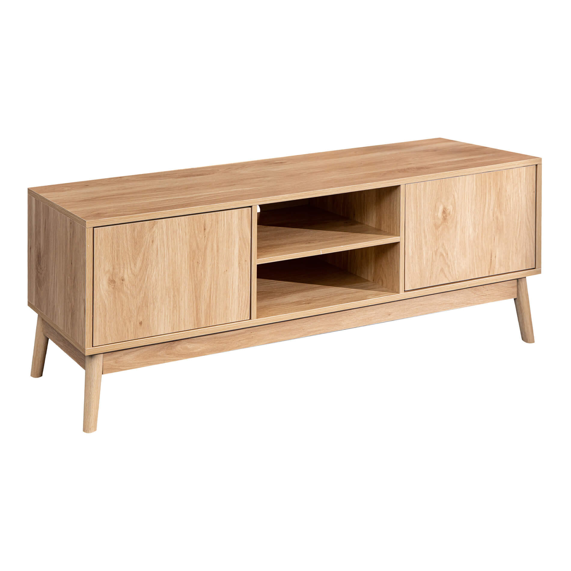 TV-SCHRANK Braun 40/120/48 cm - Braun, Holzwerkstoff (40/48/120cm) - Mobili Rebecca