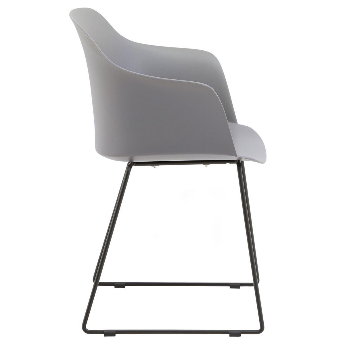 GARTENSTÜHLE FORO 4ER-SET - Grau, Textil (58/82/52cm) - IDIMEX