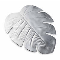 TISCHSET Jungle Silber 46/37/0.02 cm Kunstoff - Silberfarben, Kunststoff (46/37/0.02cm) - Mondex