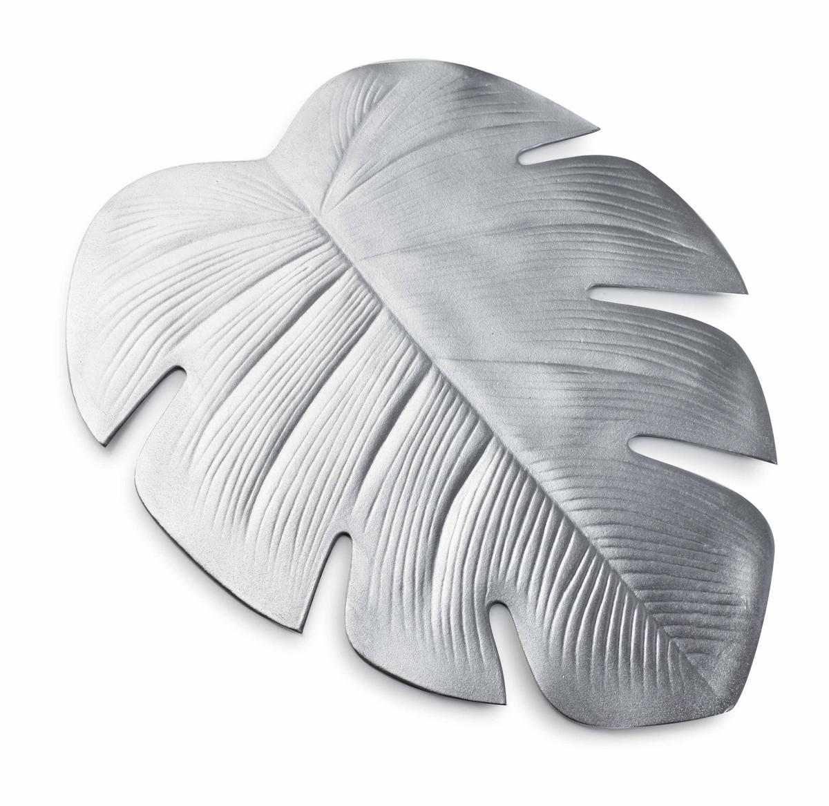 TISCHSET Jungle Silber 46/37/0.02 cm Kunstoff - Silberfarben, Kunststoff (46/37/0.02cm) - Mondex