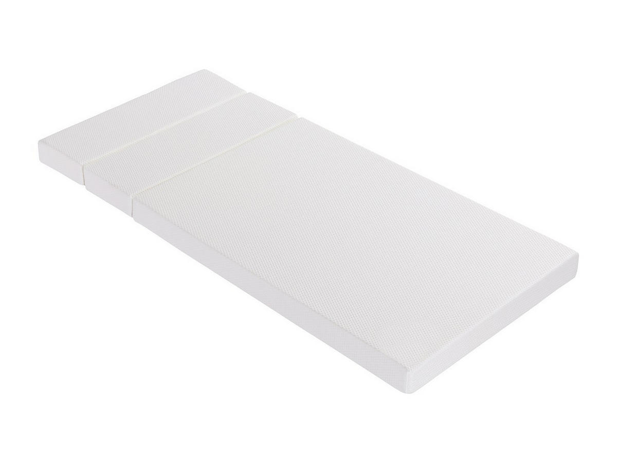 MITWACHSENDE Matratze - 1 Person - Stoff - Weiß - - Weiß, Textil (90/200cm) - Vente-Unique