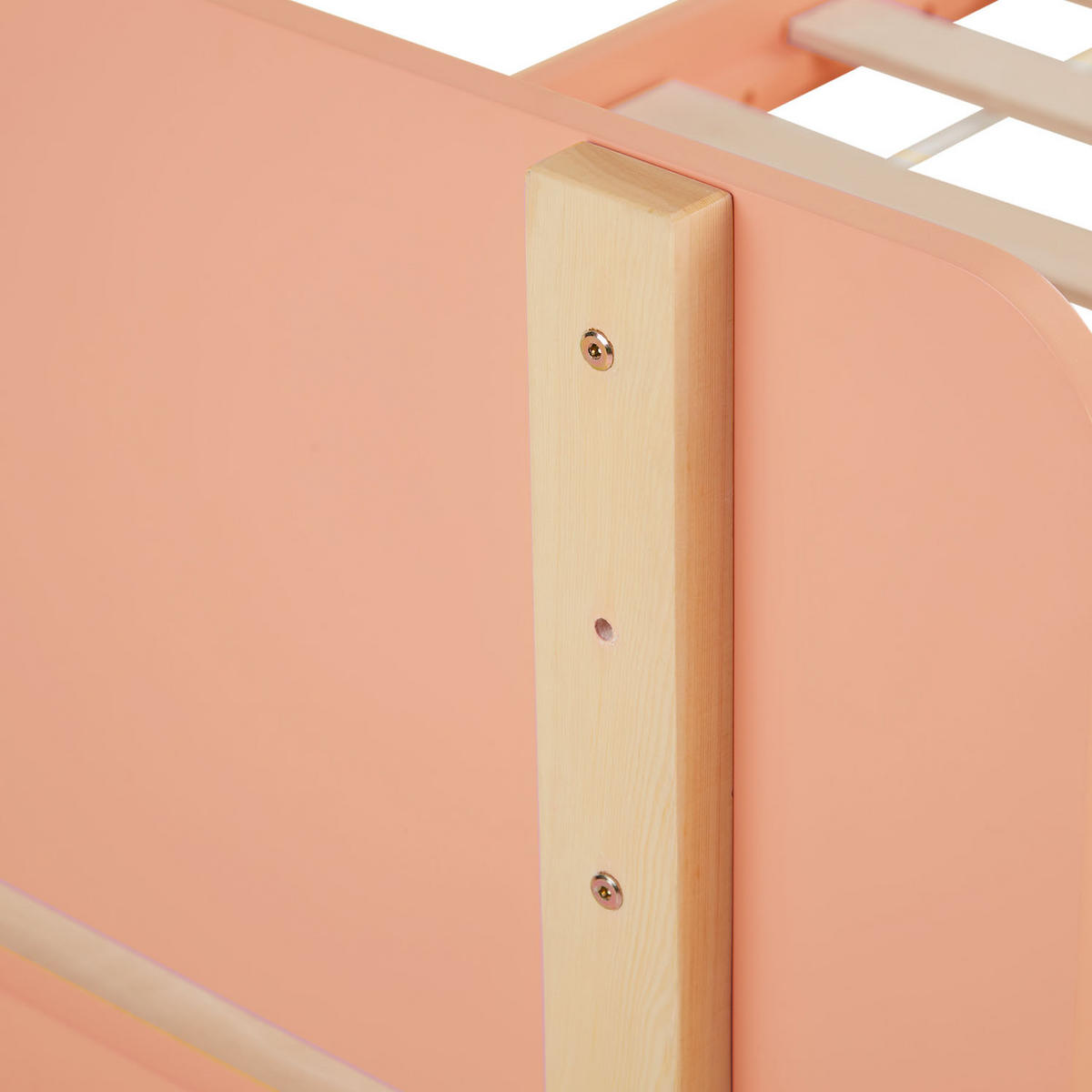 KINDERBETT altrosa 90/200 Lattenrost Matratze - Altrosa, Holz (95/77/209cm) - Homestyle4u