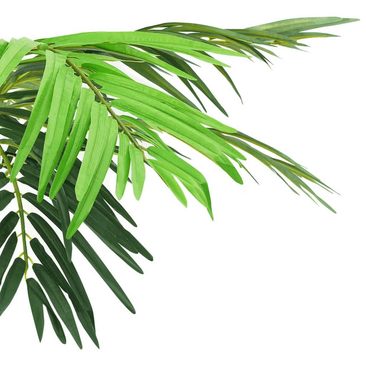 KÜNSTLICHE Palme Phönix Mit Topf 190 Cm Grün - Schwarz/Braun, Holz/Kunststoff (190cm) - vidaXL